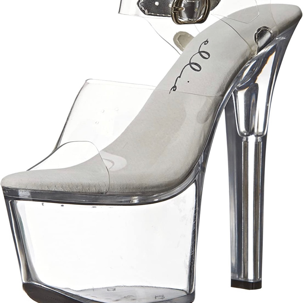 Ellie shoes clear dance heels